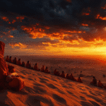 Caravan of the Crimson Dunes