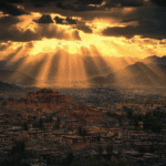 Divine Light over the Hidden Vale