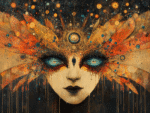 Queen of the Forgotten Realm - abstract art painting | Draw Tools