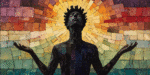 Spiritual Awakening - expressive art painting | Draw Tools