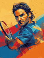 The Maestro of Motion - sports art painting | Draw Tools