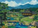 Tranquility Beyond the Hills - landscape nature painting | Draw Tools