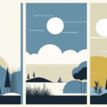 Tranquility in Triptych