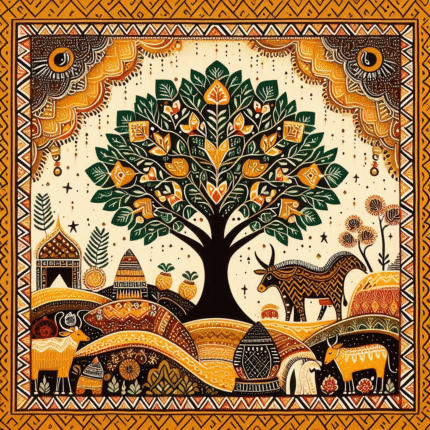 Tree of Abundance in the Golden Realm