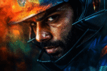Virat the Inferno - abstract art painting | Draw Tools