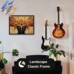 Draw Tools landscape painting classic frame - buy canvas paintings online