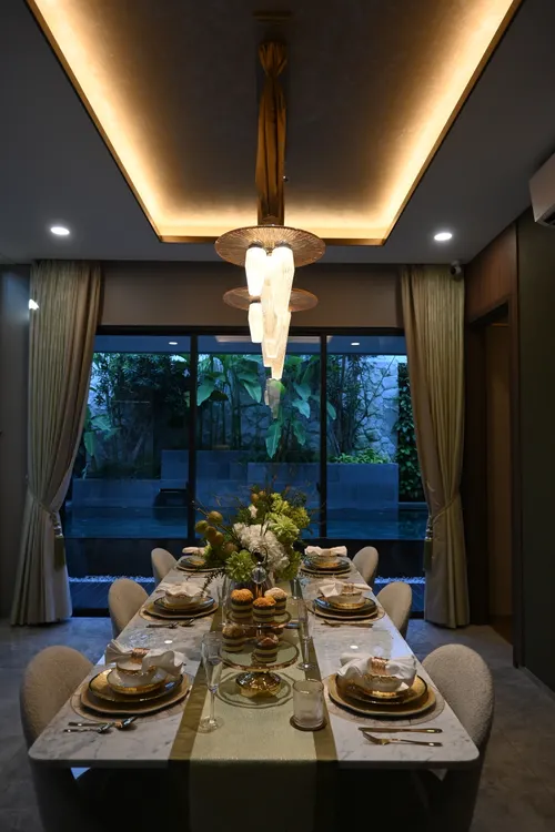Why I Stopped Buying Small Furniture: 3 Design Secrets for Creating a Formal Dining Room with Character Secrets interior styling and wall art decor - DrawTools
