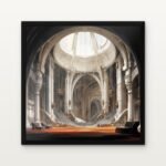 Buy Hall of the Celestial Vault Star wars Canvas Painting Online - Black Classic Glazed Frame | DrawTools