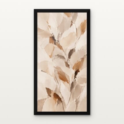Petal Study 03 in Black Classic Frame with Matt paper & Protective Coating - DrawTools