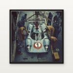 Handcrafted Precision Before the Storm Floating Canvas Wall Painting - Ready to Hang Sports Art | DrawTools
