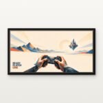 Ready player 01 in Black Floating Frame on a Canvas Print - DrawTools
