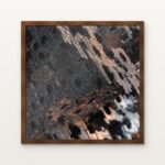 Ruins of the Forgotten Mechanism Framed Wall Art in Warm Walnut Classic Frame - Premium art for home decor | DrawTools