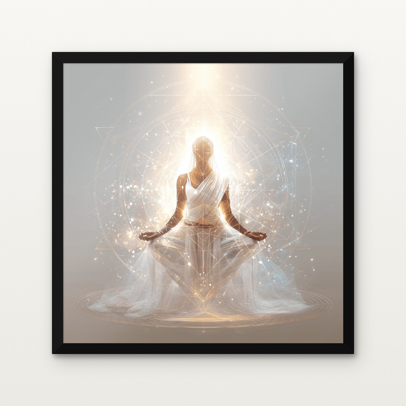 Siddhidatri (Giver of Siddhis) – Black Classic Frame with Matt paper & Protective Coating Siddhidatri (Giver of Siddhis) in Black Classic Frame with Matt paper & Protective Coating - DrawTools