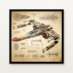 Buy Twilight Striker of the Flame Order Star wars Canvas Painting Online - Black Classic Glazed Frame | DrawTools