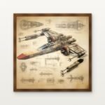 Twilight Striker of the Flame Order Framed Wall Art in Warm Walnut Classic Frame - Premium art for home decor | DrawTools