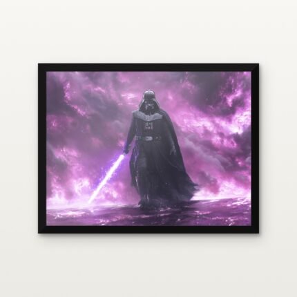Buy Wraith of Darth Vader Star wars Canvas Painting Online - Black Classic Glazed Frame | DrawTools